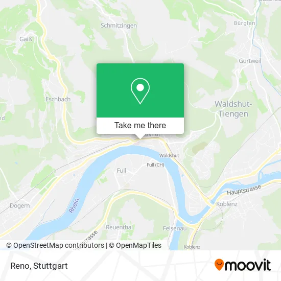 Карта Reno