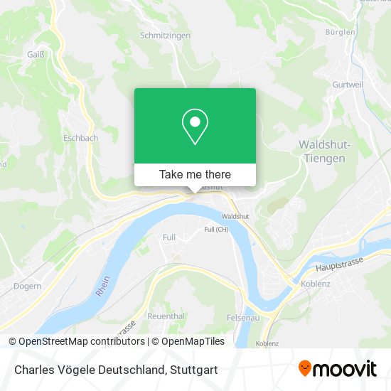 Charles Vögele Deutschland map