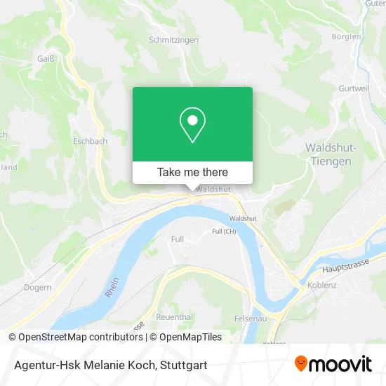 Карта Agentur-Hsk Melanie Koch