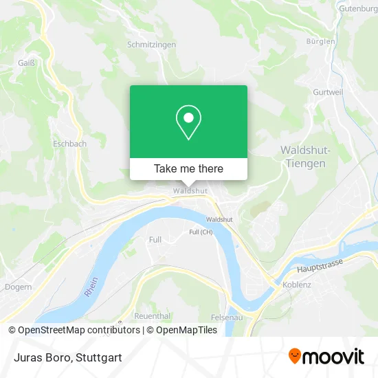 Карта Juras Boro
