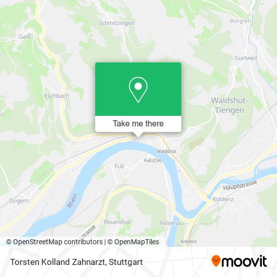 Torsten Kolland Zahnarzt map