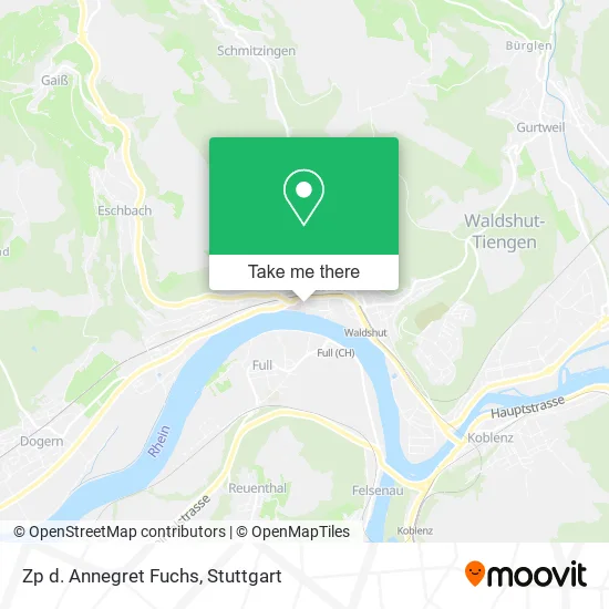 Карта Zp d. Annegret Fuchs