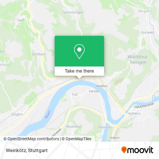 Карта Weinkötz