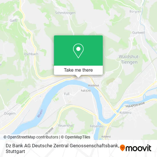 Карта Dz Bank AG Deutsche Zentral Genossenschaftsbank