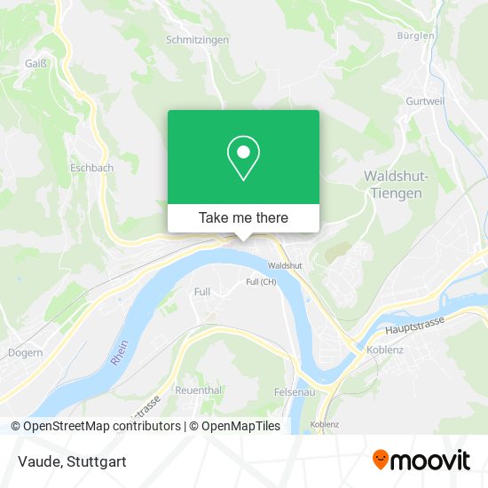 Vaude map