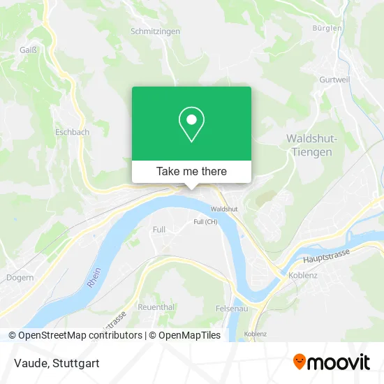 Карта Vaude