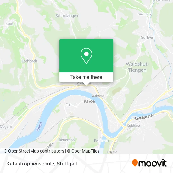 Карта Katastrophenschutz