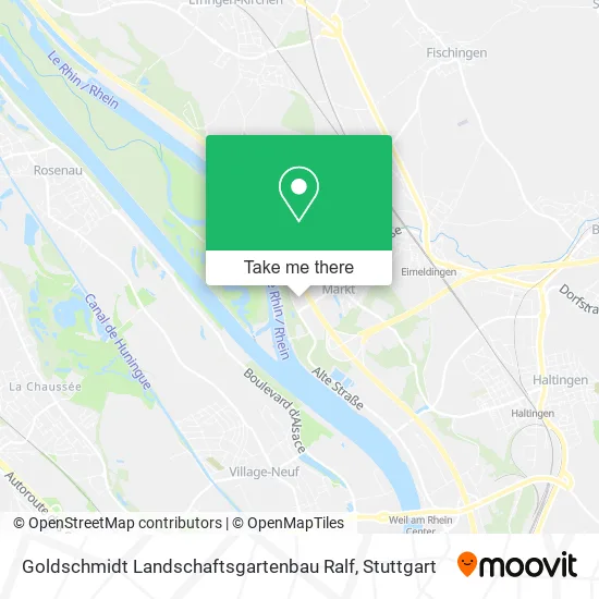 Карта Goldschmidt Landschaftsgartenbau Ralf