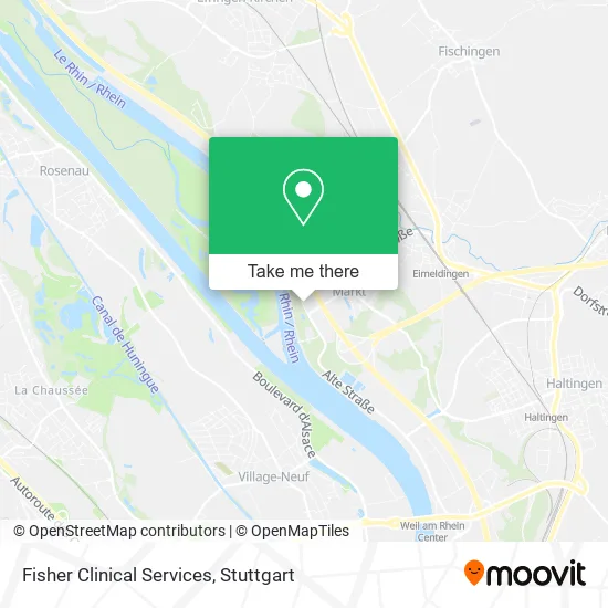 Карта Fisher Clinical Services