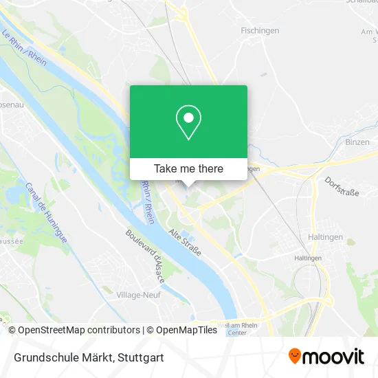 Карта Grundschule Märkt