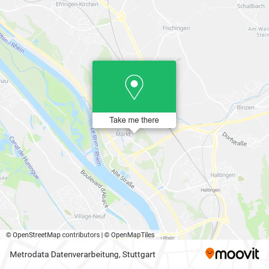 Карта Metrodata Datenverarbeitung