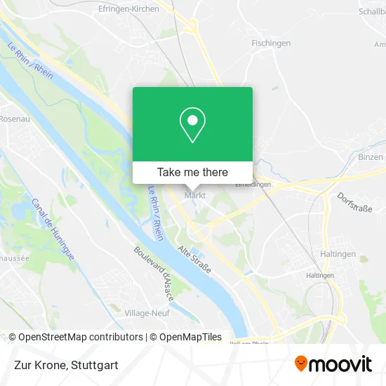 Карта Zur Krone