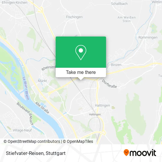 Карта Stiefvater-Reisen