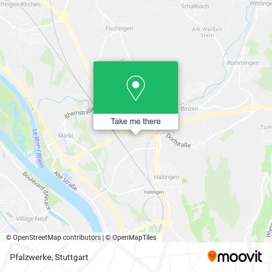 Карта Pfalzwerke