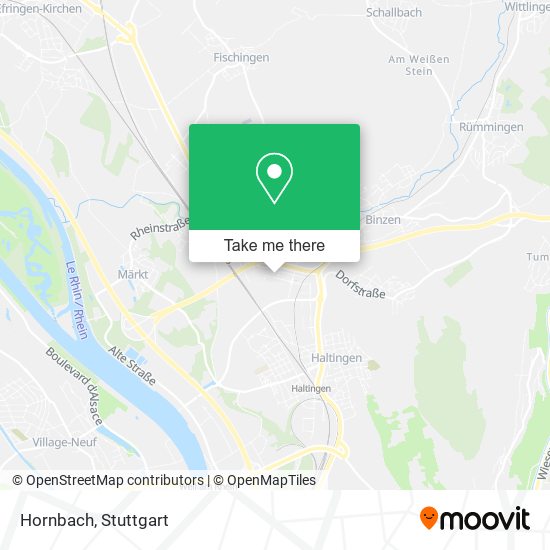 Hornbach map