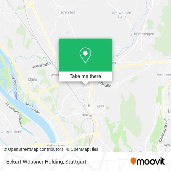 Карта Eckart Wössner Holding