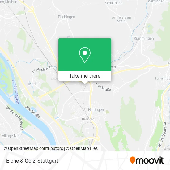 Карта Eiche & Golz