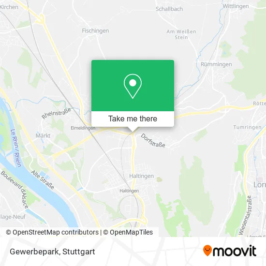 Карта Gewerbepark