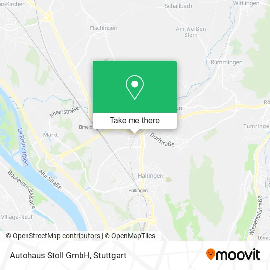 Карта Autohaus Stoll GmbH