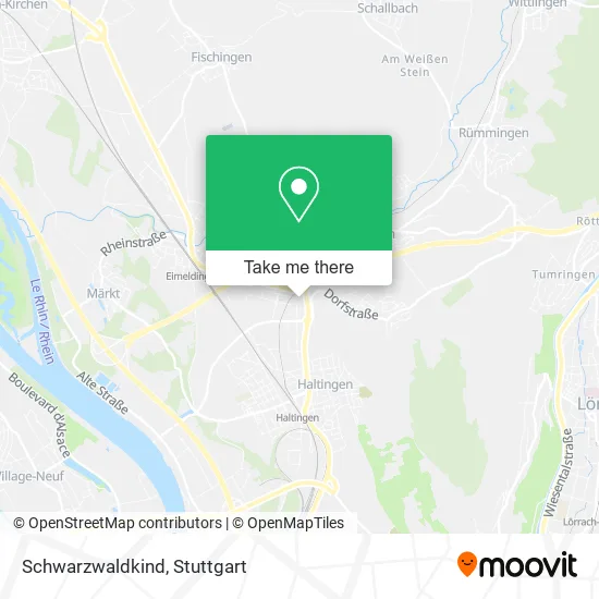 Карта Schwarzwaldkind