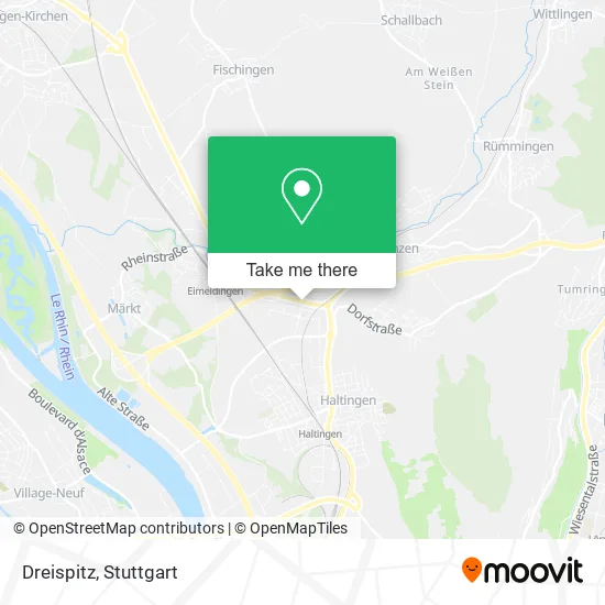 Карта Dreispitz