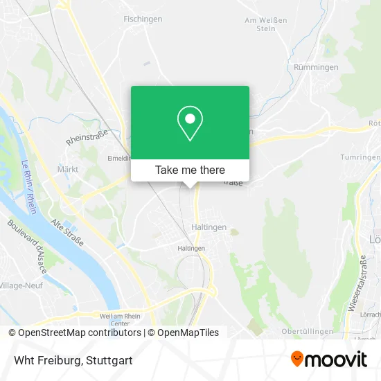 Карта Wht Freiburg