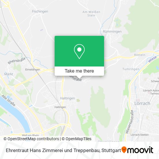 Ehrentraut Hans Zimmerei und Treppenbau map