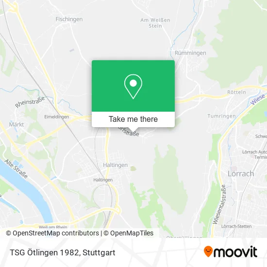 Карта TSG Ötlingen 1982