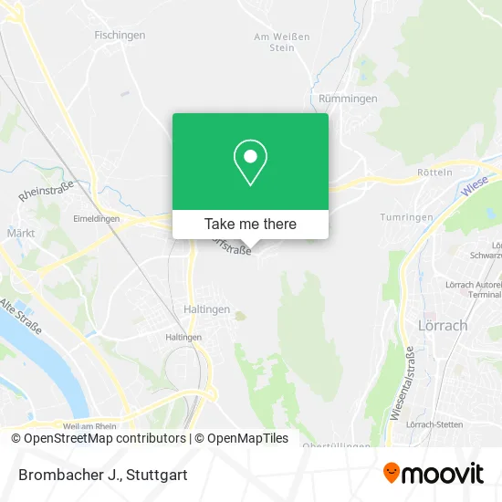 Карта Brombacher J.
