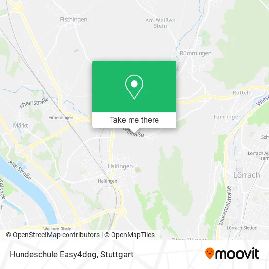 Карта Hundeschule Easy4dog