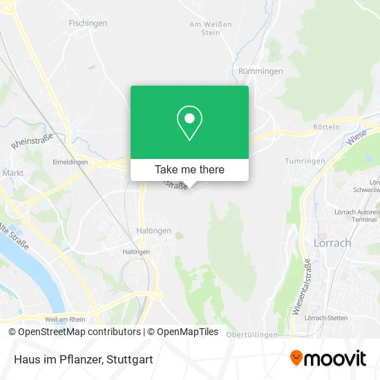 Карта Haus im Pflanzer