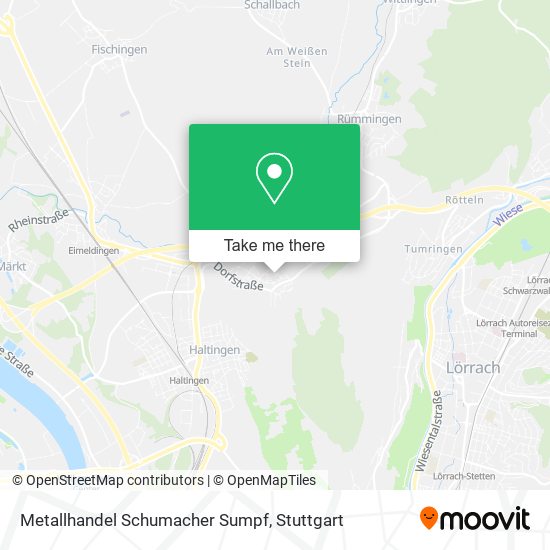 Metallhandel Schumacher Sumpf map