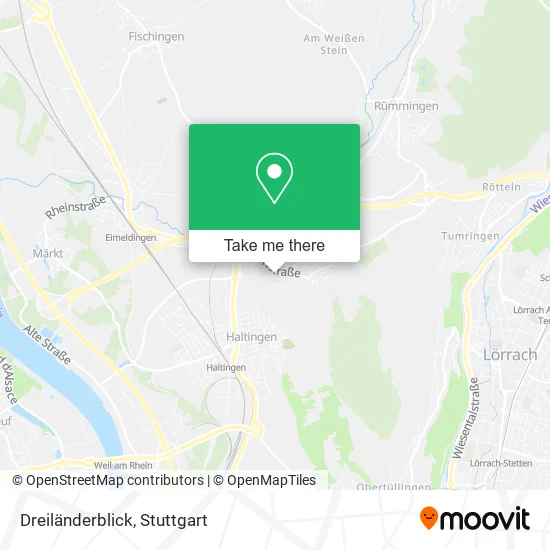 Карта Dreiländerblick