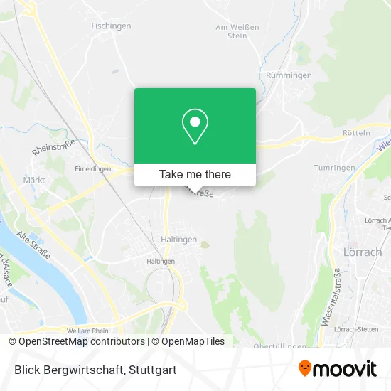 Карта Blick Bergwirtschaft