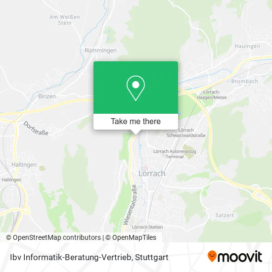 Карта Ibv Informatik-Beratung-Vertrieb