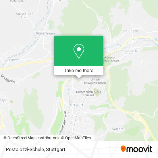 Карта Pestalozzi-Schule