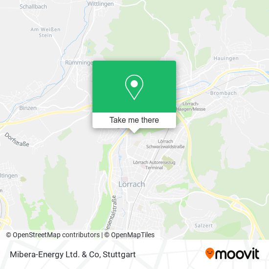 Mibera-Energy Ltd. & Co map