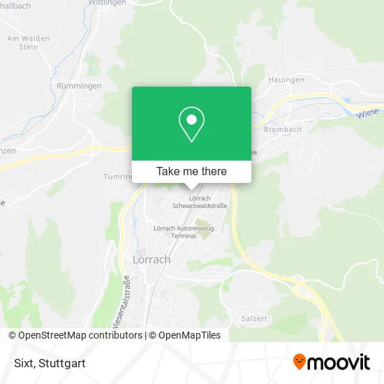 Карта Sixt