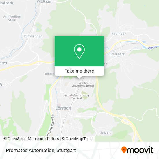 Promatec Automation map