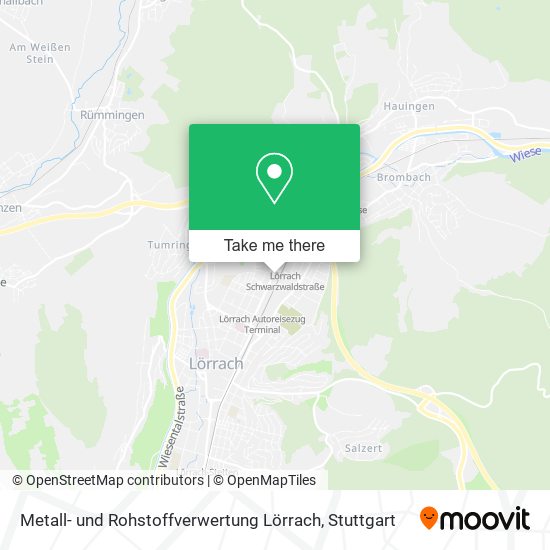 Metall- und Rohstoffverwertung Lörrach map