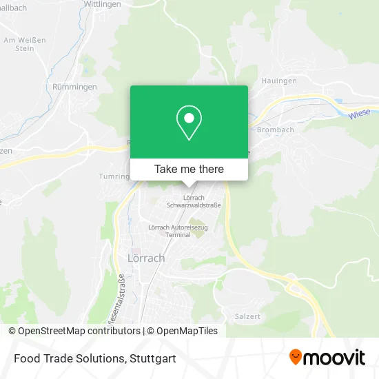 Карта Food Trade Solutions