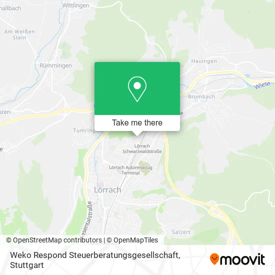 Карта Weko Respond Steuerberatungsgesellschaft
