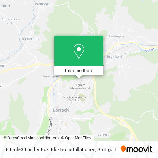 Карта Eltech-3 Länder Eck, Elektroinstallationen