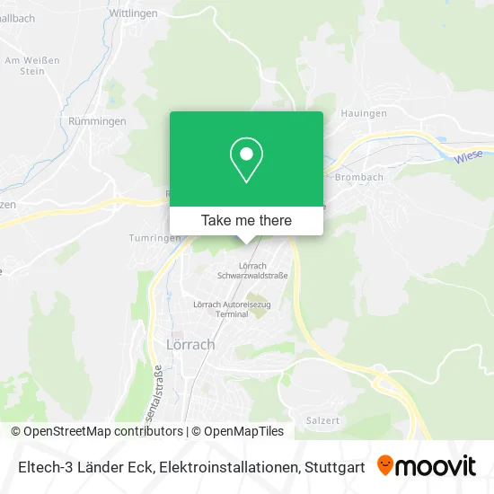 Карта Eltech-3 Länder Eck, Elektroinstallationen