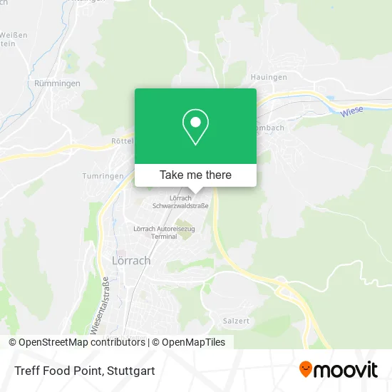 Карта Treff Food Point