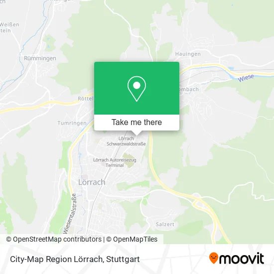 Карта City-Map Region Lörrach