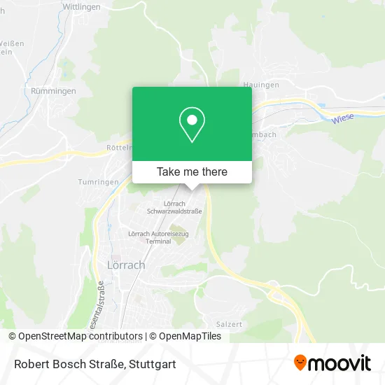Карта Robert Bosch Straße
