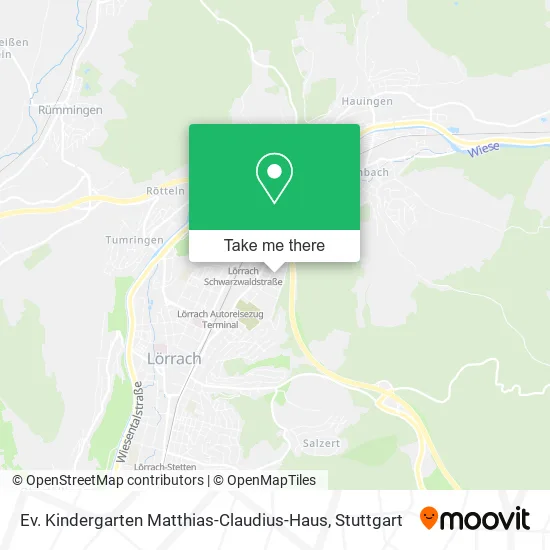 Карта Ev. Kindergarten Matthias-Claudius-Haus