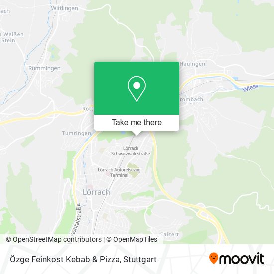 Карта Özge Feinkost Kebab & Pizza