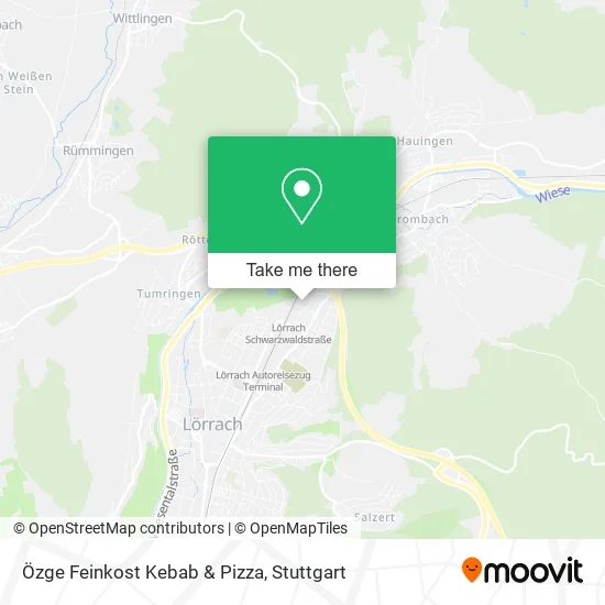Карта Özge Feinkost Kebab & Pizza